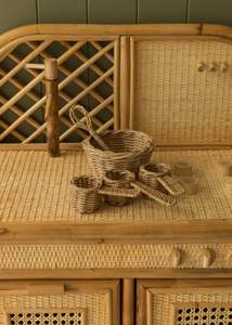 Rattan Baker's Set
