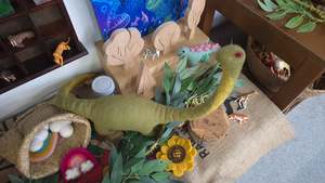 Large Brachiosaurus Kakariki