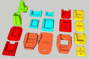 Tool or Battery Wall Mounts - Buy 3 Get 1 Free!