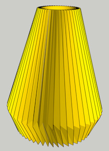 Cannelée - Fluted Vase
