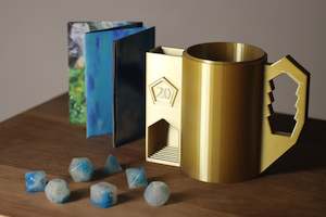 Tabletop Gaming: DND Dice & Can Tower