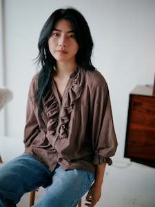 All: Jane Blouse in Hazel Cotton Gingham