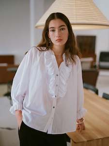 All: Jane Blouse in White Cotton Lawn