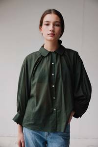 Dune Shirt in Jungle Cotton Voile