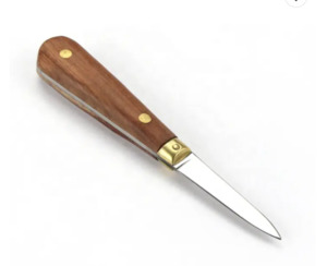 Products: Wooden Handle Oyster Shucking Knife