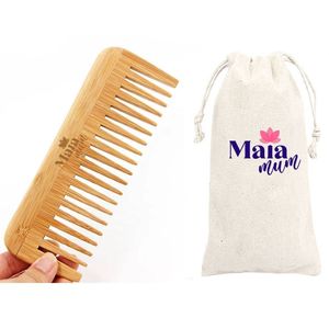 Our Range: Wooden Labour Comb + Bag