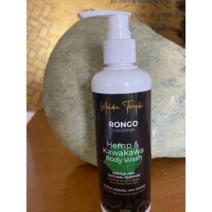 Products: RONGO Hemp & Kawakawa Body Wash