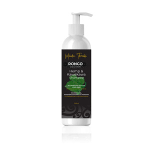 Products: RONGO Hemp & Kawakawa Shampoo
