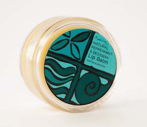 Lip Balm Beeswax with Peppermint Essential Oil