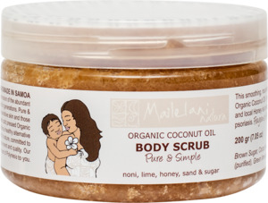 Pure & Simple Sugar Scrub- Body exfoliator
