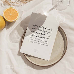 FREE printable download: 'Nau mai ngā hua' kaikōhau