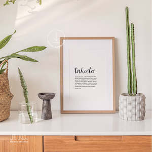 Digital Downloads: 'Tākuta / Doctor' Definition Print - Digital Download