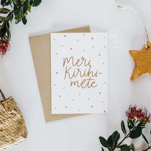 Greeting Cards: 'Merry Christmas' Greeting Card