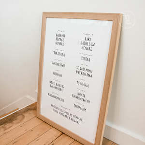 Custom Duo Pepeha (Rārangi Style)