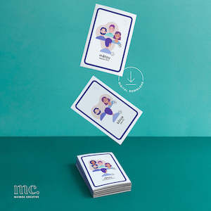 Digital Downloads: Tūpou | Personal Pronouns Poster + Flashcards - Digital Download