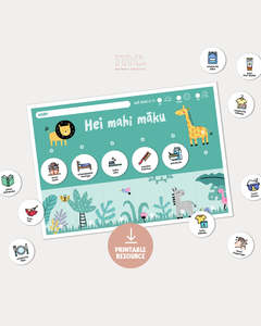 Printable Visual Routine Chart System | Starter Pack