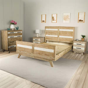 Bedroom Furniture Sets: Soho Queen Bedroom Suite with Tallboy