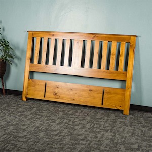 New Quebec King Size Pine Headboard