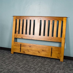 Double Size Headboards: New Quebec Double Size Pine Headboard