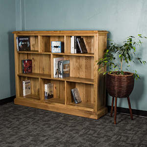 Versailles: Versailles Outback Oak Three Level Bookcase