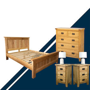 Traditional 4 Piece King Bedroom Suite