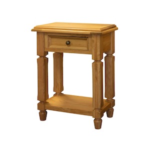 Versailles Compact Oak Hall Table