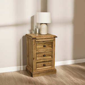 Versailles: Versailles Oak Bedside Cabinet