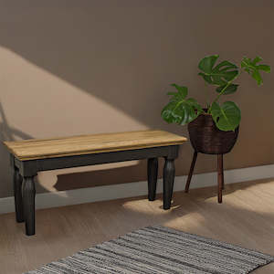 Bench Seats: Boston Short Oak Bench