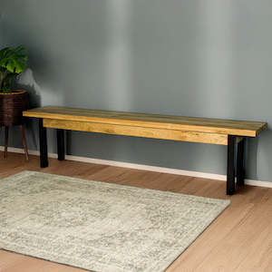 Bench Seats: Golden Gate Long Oak Bench