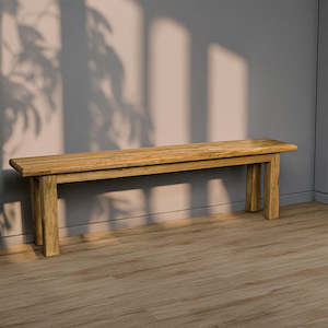 Loire 1.8m Solid Oak Bench Seat