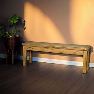 Bench Seats: Vienna 1.44 m Oak Bench Seat