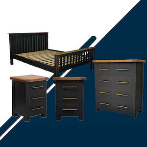 Cascais: Cascais 4 Piece Double Bedroom Suite