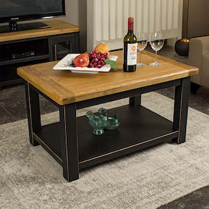 Cascais Oak-Top Coffee Table