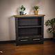 Cascais Oak-top Low Bookcase