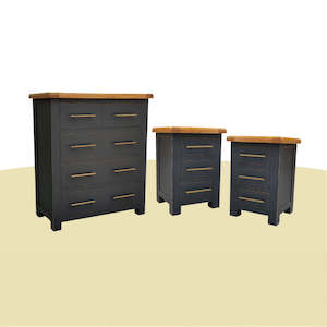 Cascais: Cascais 3 Piece Bedroom Suite with Tallboy