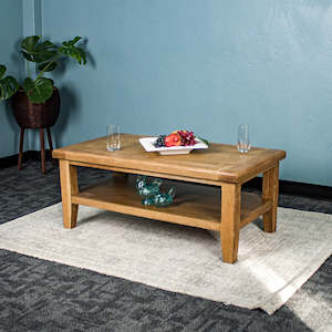 Yes: Yes Rectangular Oak Coffee Table