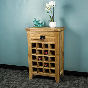 Yes Oak Wine Cabinet