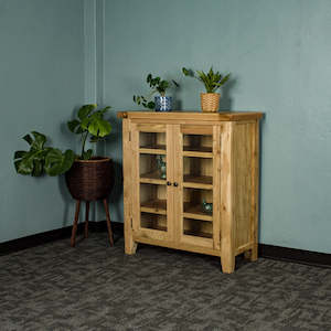 Yes Oak Display Cabinet