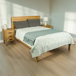Oak Furniture: Ormond Oak Three Piece Double Bedroom Suite