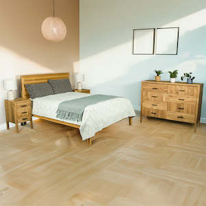 Ormond Oak Four Piece Double Bedroom Suite