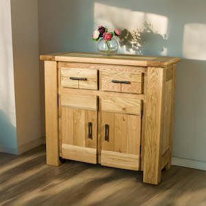 Camden: Camden 2 Door 2 Drawer White Oak Buffet