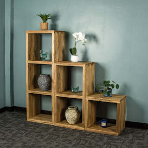 Vancouver Value: Vancouver Value 3 Piece Cube Storage Shelf Set