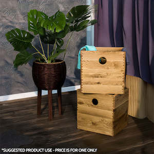Vancouver Value Multipurpose Oak Storage Box