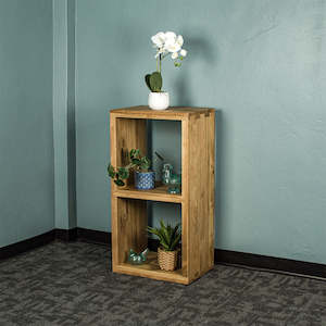 Vancouver Value Double Cube Oak Shelf