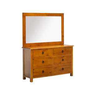 Trent Dressing Table with Mirror