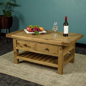 Farmhouse Oak Coffee Table