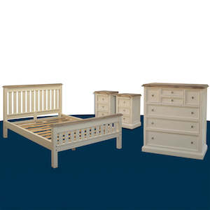 Biarritz Range: Biarritz 4 Piece Queen Bedroom Suite