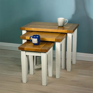 Tuscan Recycled Pine Nesting Tables