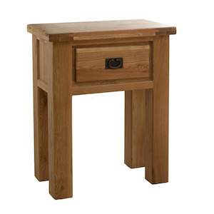 Amstel 1 Drawer Oak Hall Table