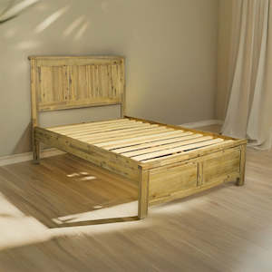Mars: Mars King Single Slat Bed Frame